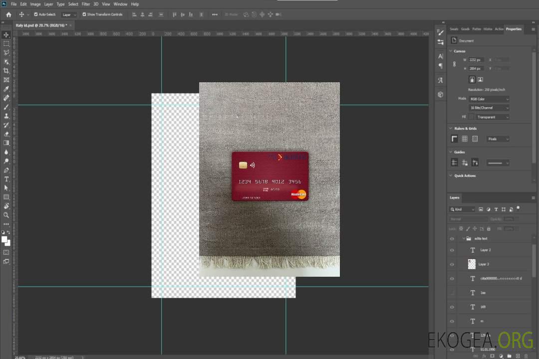 Equateur Banco del Austro mastercard photolook recto template Equateur Banco del Austro mastercard photolook recto template